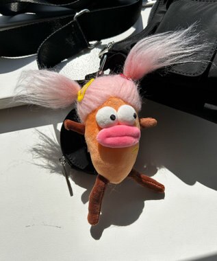 WEGO お野菜モンスターぬいキーホルダー オレンジ