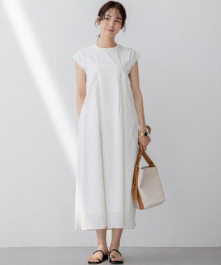 組曲 L フレンチスリーブカットソー アイボリー系