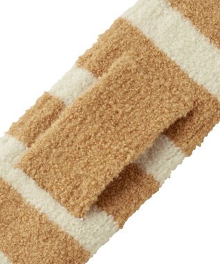 MIKI HOUSE HOT BISCUITS マシュマロニット マフラー ベージュ