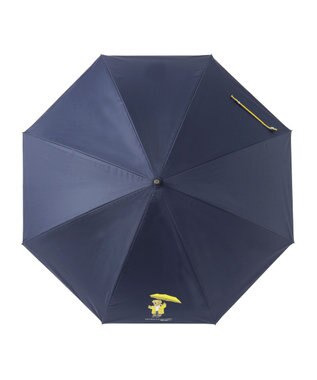 MOONBAT 【軽量】POLO RALPH LAUREN 晴雨兼用日傘 長傘 レインベア／一級遮光 遮熱 UV ディープブルー