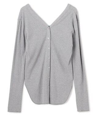 uncrave ヴィンテージリブ 2WAYトップス