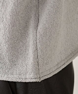 WEGO スキッパーニットポロ グレー