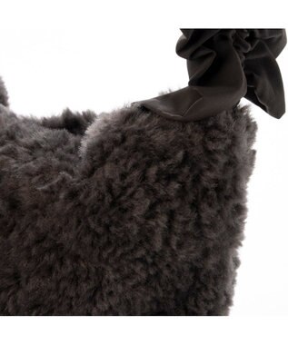 UNBILLION カシュカシュ cachecache / フリルハンドルボアトート GY