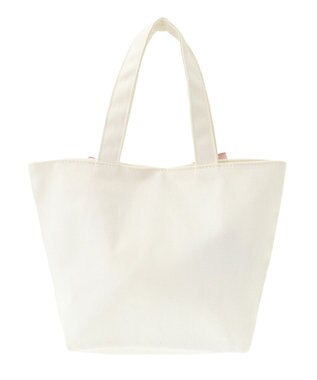 Maison de FLEUR EC限定 リボンキャンバストートバッグ Pink