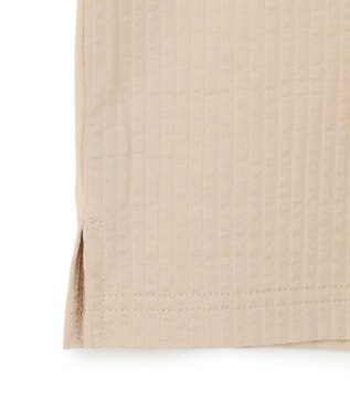 J.PRESS MEN 【WEB・一部店舗限定】サッカーロングスリーブ Tシャツ ベージュ系