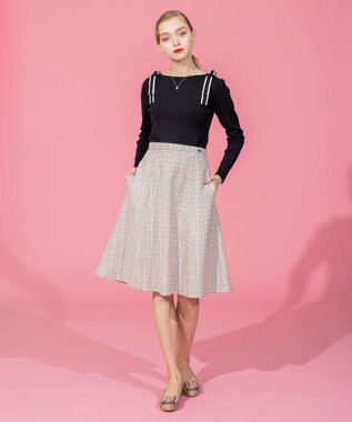 TOCCA 【洗える】PRIMAVERA SKIRT スカート ピンク系