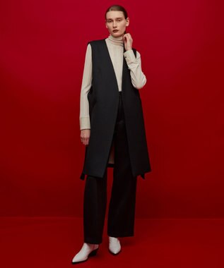 BEIGE， 【S-size】TOURNELLES / ストレートパンツ Black