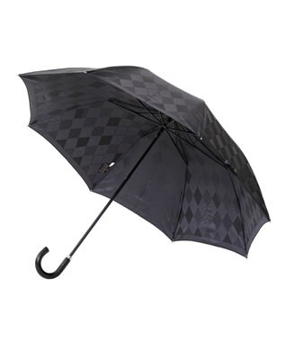 槇田商店 monotone アーガイル ブラック 折りたたみ傘 クロ