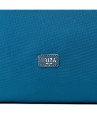 IBIZA ビコロール　ナイロン　2WAYバッグ ターコイズブルー