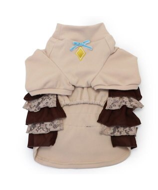 PET PARADISE ディズニー わんわん物語 レディ フリフリトップス 小型犬 ブラウン