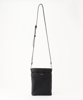 LA BAGAGERIE ラインストーンショルダー ガンメタリック