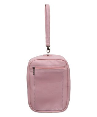 WEGO 【痛バ＆推し活グッズ】PUマルチWAYぬいポーチ ライトピンク