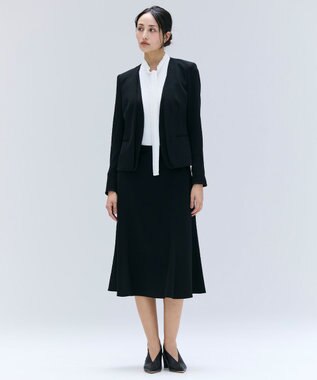 BEIGE， 【洗える・L-size】CINDY / フレアスカート Black x Black