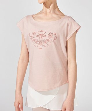 Chacott Tシャツ ヨーロピアンピンク