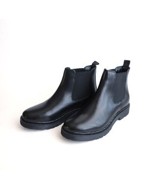 Pointer 本革防滑サイドゴアブーツ ブラック