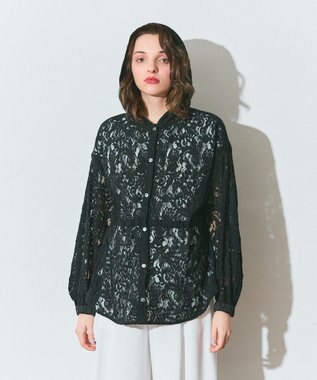 GRACE CONTINENTAL コードレースフーディ ブラック