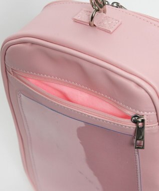 WEGO 【痛バ＆推し活グッズ】PUマルチWAYぬいポーチ ライトピンク
