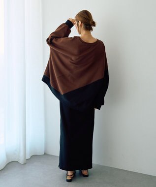 YECCA VECCA ZIPアレンジスカート Black