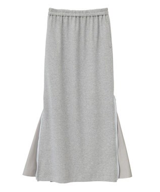 YECCA VECCA ZIPアレンジスカート Gray