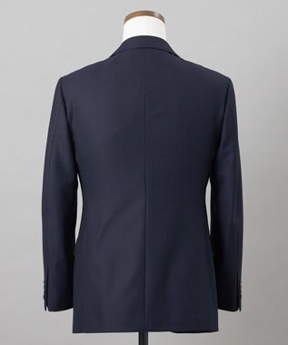 GOTAIRIKU 【御幸毛織】ドライスピナーツイルストレッチスーツ_ネイビー格子 ネイビー系8