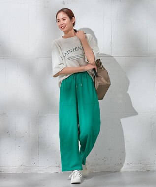 ANY 【PC・A4サイズ収納可】スクエアマルチポケットリュック モカ