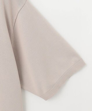 UNFILO MENS 【接触冷感】イージーケア ニット半袖Ｔシャツ [23年春夏商品] アイボリー