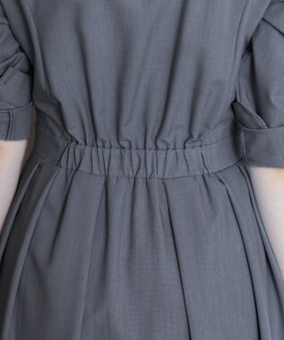 Tiaclasse 【洗える】シャツワンピース ピンク