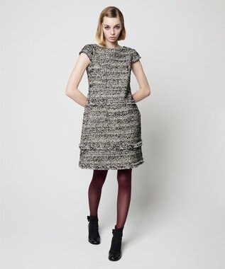TOCCA CAMELOT TWEED ドレス ブラック系