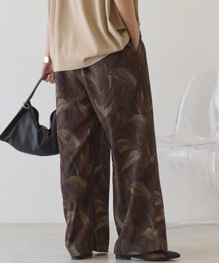 AMERICAN HOLIC アソート柄パンツ Brown