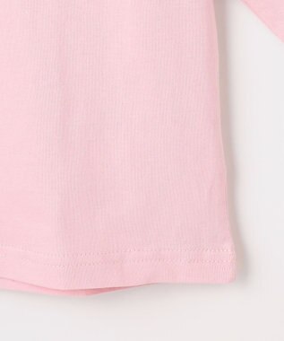 ANY KIDS 【綿100%】リボンアソート 長袖Tシャツ ピンク