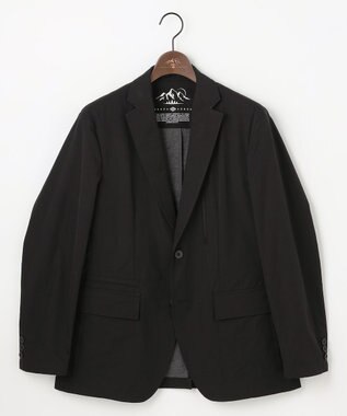 JOSEPH ABBOUD MOUNTAIN 【ストレッチ/ソフト/ECO撥水】ストレッチダブルフェイスアクティブ ジャケット ブラック系