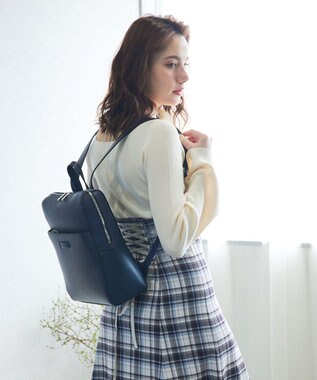 style code 【MERCURYDUO/マーキュリーデュオ】超軽量　リュックサック ネイビー