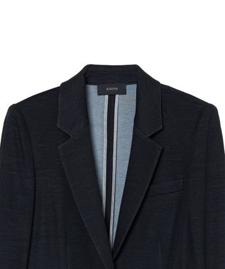 JOSEPH 【WEB&OUTLET限定】ウールジャージー　シングルブレストジャケット Black