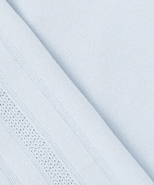 J.PRESS LADIES S 【洗える】RAYON ELITE STRETCH クルーネック カーディガン サックス系