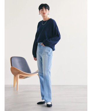 AMERICAN HOLIC 袖ボリュームニットプルオーバー Off White