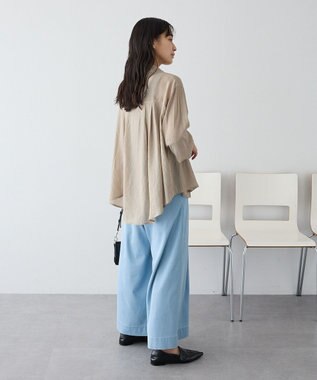 CRAFT STANDARD BOUTIQUE 3タックデニムパンツ Light Indigo