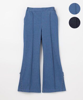 組曲 KIDS 【80-100㎝】フレアデニムパンツ