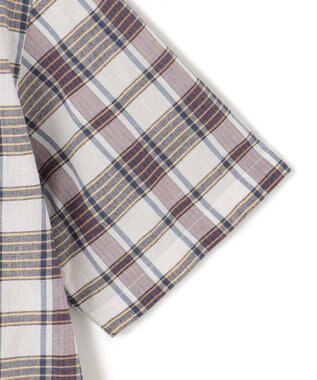 J.PRESS MEN 【WEB・一部店舗限定】マドラスチェックシャツ ホワイト系3