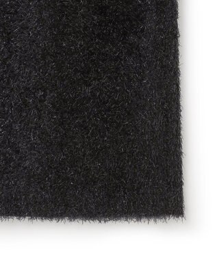 ICB L ルレックスヘアリージャカード ナロースカート ブラック系