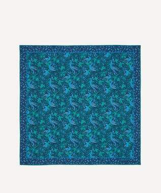 LIBERTY. ゼフィリーヌ 70x70 シルク スカーフ