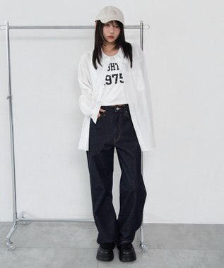 WEGO オーバーサイズドシャツ ホワイト