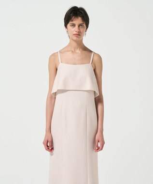 GRACE CONTINENTAL レイヤードキャミワンピース ベージュ