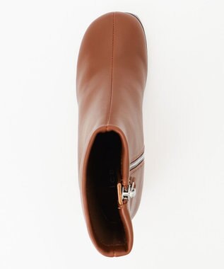 ICB ストレッチショートブーツ テラコッタ系