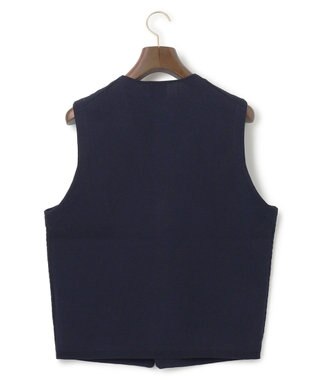 J.PRESS MEN 【KING SIZE】ハイツイストリンクス ニットベスト ネイビー系