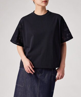 Paul Smith レーススリーブ コンビネーション 半袖カットソー