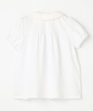 組曲 KIDS 【150-160㎝】レーシー ブラウス オフホワイト