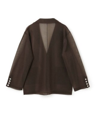 uncrave バルキーシアーニット ジャケット ブラウン