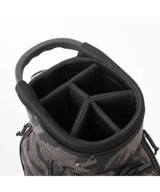 ZERO HALLIBURTON コーデュラキャディバッグ 82051 ブラックカモ柄