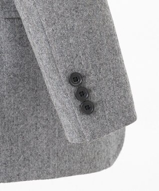 J.PRESS MEN 【MAGIC CUBA BEACH】スコティッシュヘリンボン スーツ ブラック系1