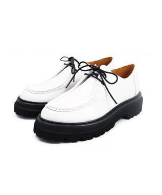 APOM トラックソールチロリアンシューズ 40 ホワイト